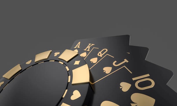Roulette wheel with chips placed on betting layout